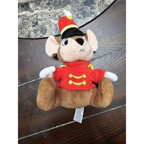 Disney Parks Timothy Mouse Plush 8" Stuffed Animal Dumbo Ring Master - Picture 1 of 4